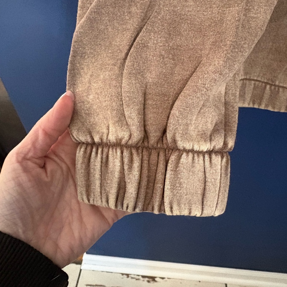 Zenana Outfitters Acid Wash Hoodie in Mocha - Picture 5 of 6